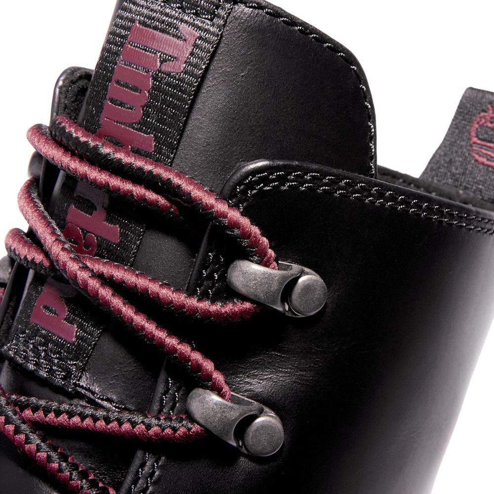 Botas Con Cordones Timberland Mujer Malynn Ek+ Waterproof Negras - Chile BDW-156203